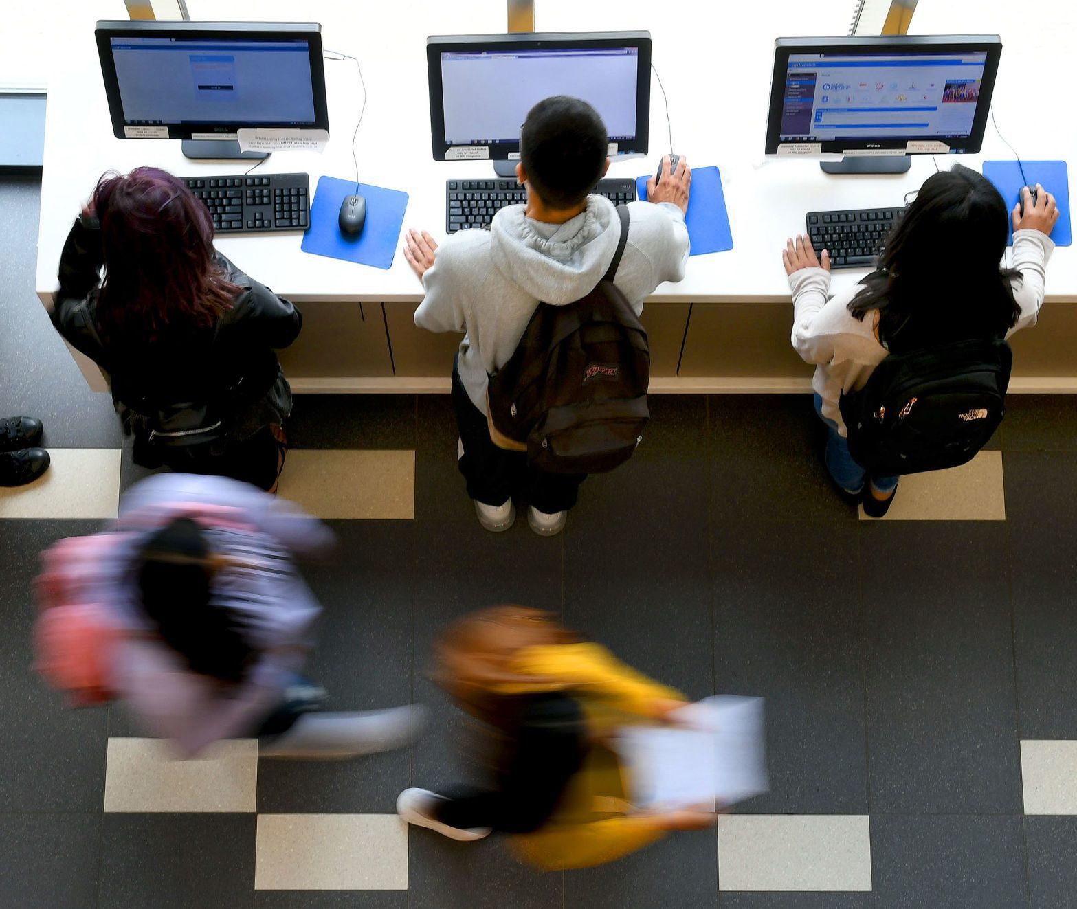 Hancock College first day class search